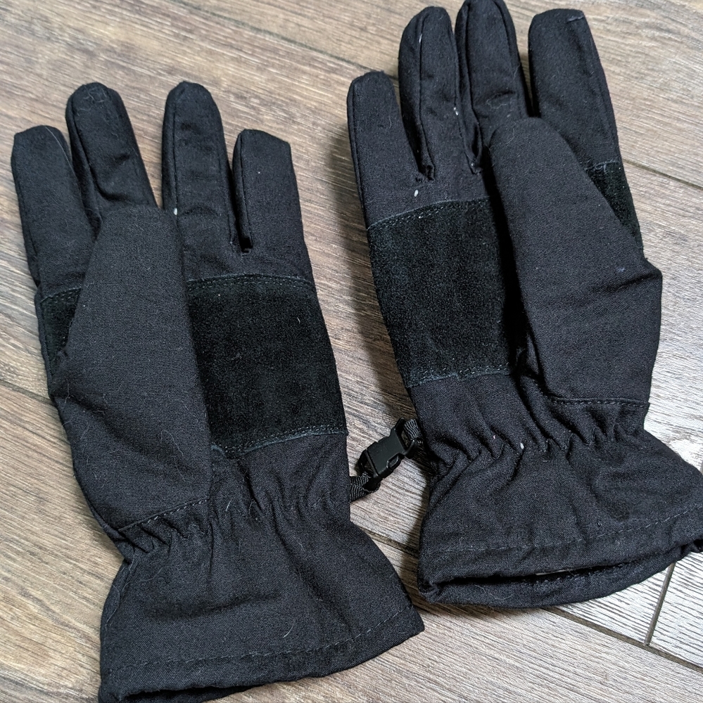 Men's Leather and Polar tech Winter Gloves by Wolverine NEAR NEW Size Medium - Picture 5 of 7